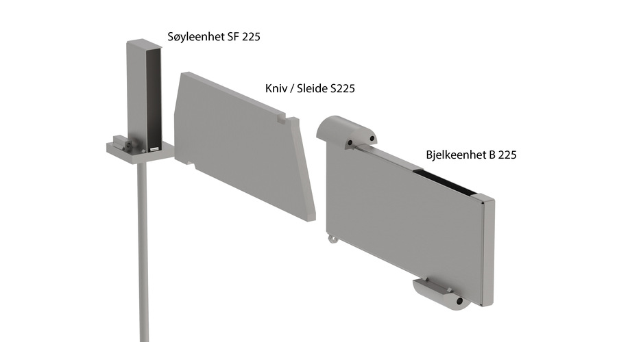BSF 225 k N søyle bjelke 1b