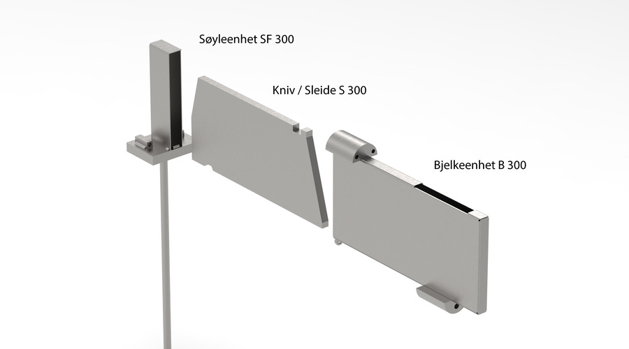 BSF 300 Søyle bjelke 1b
