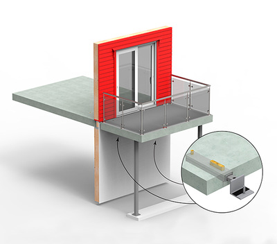 BWC 55 light med vinkel heil balkong thumbnail