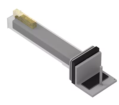 BWC 55 740 med vinkel ytterrør med utspaingsboks 2