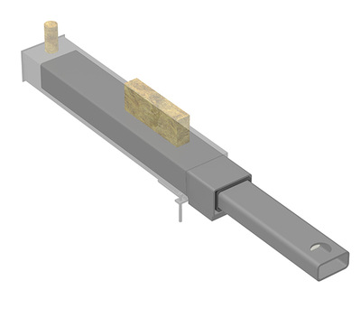 BWC 55 light for plasstøpte balkonger komplett kvadrat