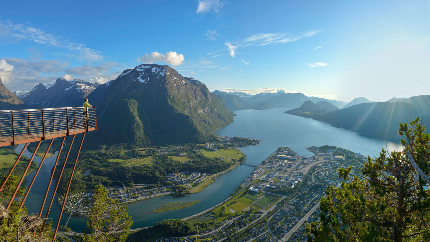 Åndalsnes, our home.