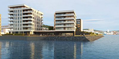 Bygg Alfon oversiktsbilde fasade