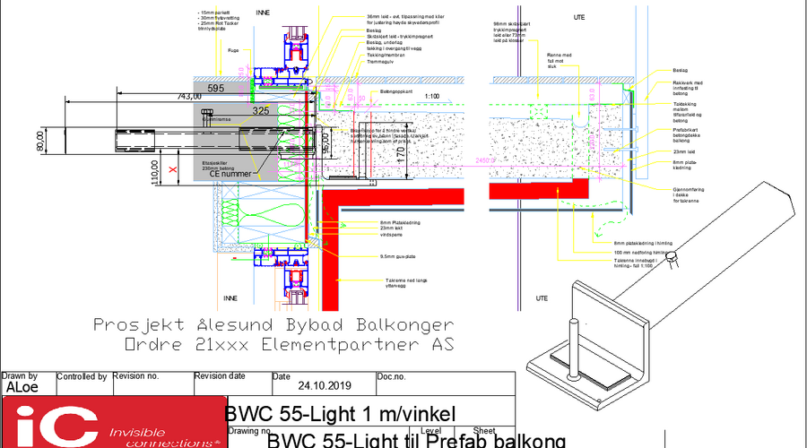 BWC 55 Light m vinkel Ålesund