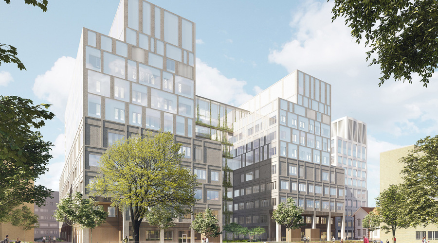 Malmö SE hospital building